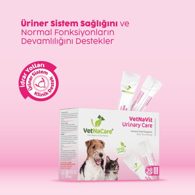 VetNaVit Urinary Care Kedi ve Köpek Üriner Sistem Destek Macunu 90 gr